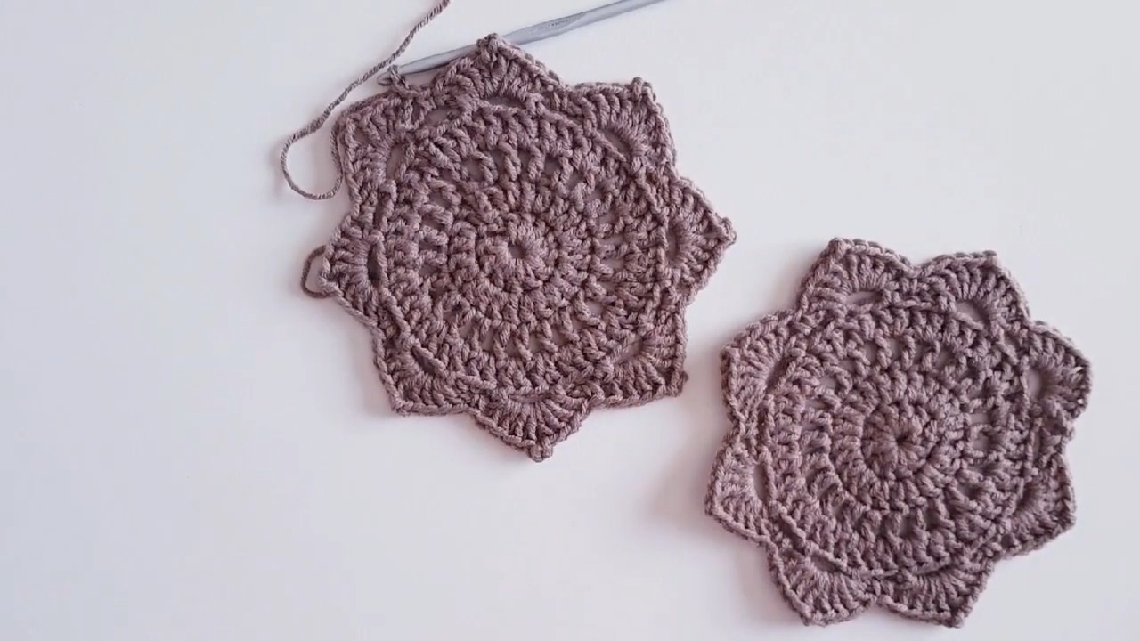 Beginner-Friendly Crochet Coaster Pattern