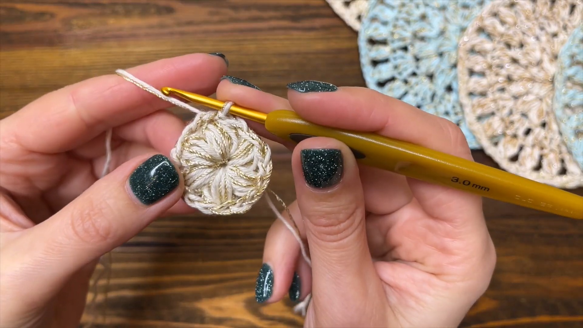 Beautiful and Practical Crochet coaster Pattern