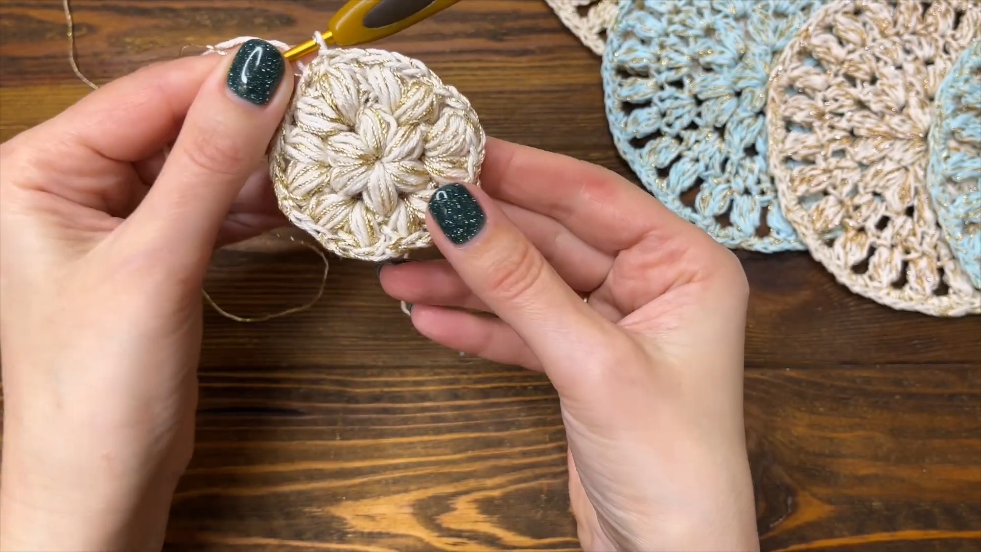 Beautiful and Practical Crochet coaster Pattern