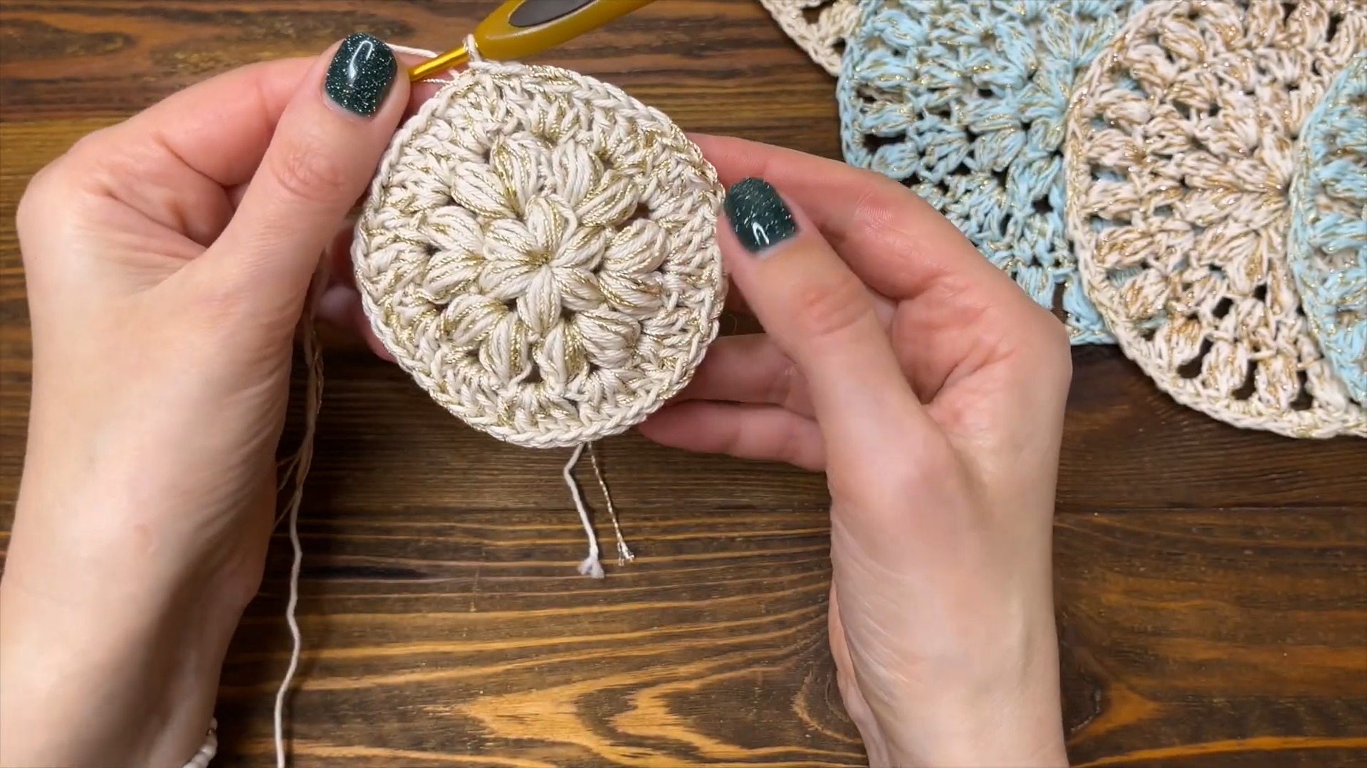 Beautiful and Practical Crochet coaster Pattern
