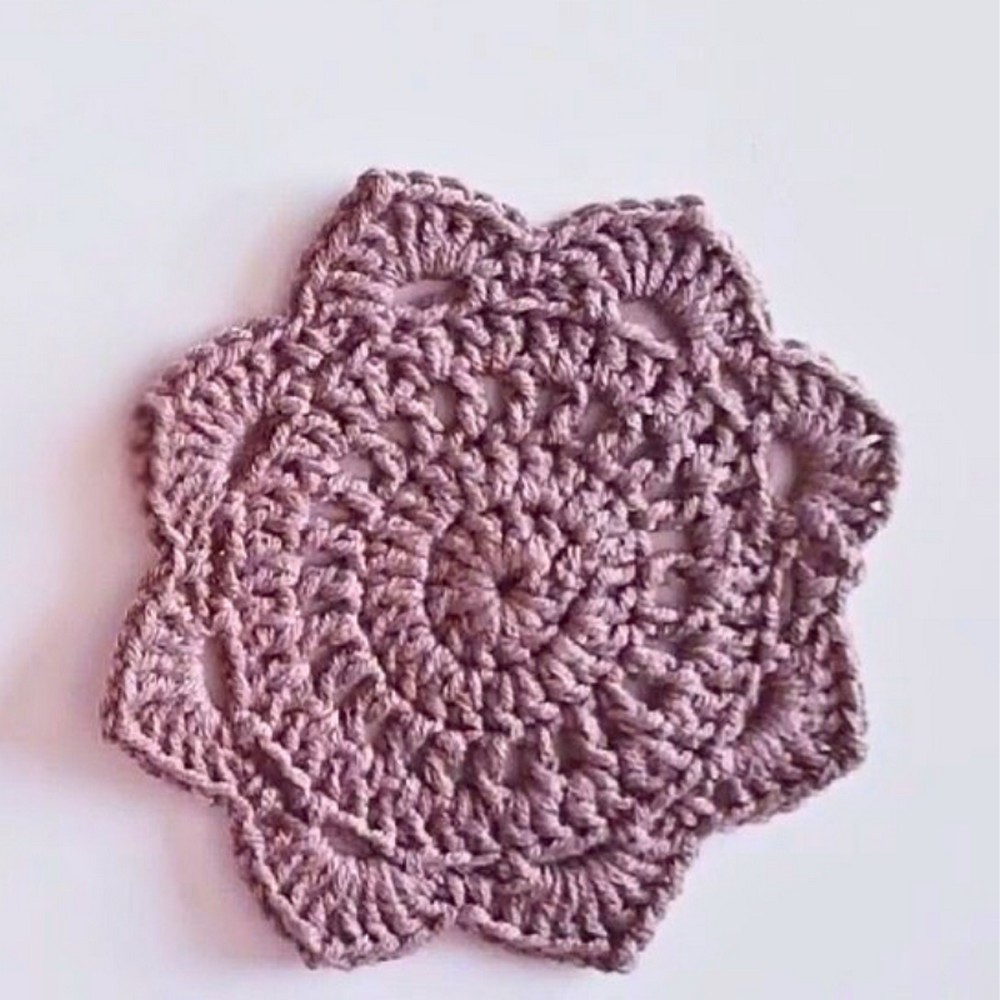 Beginner-Friendly Crochet Coaster Pattern
