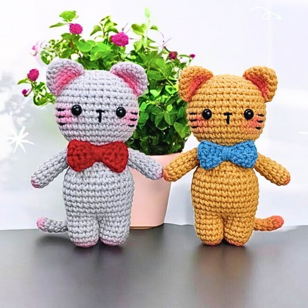 Simple Crochet Cat Tutorial for Beginners
