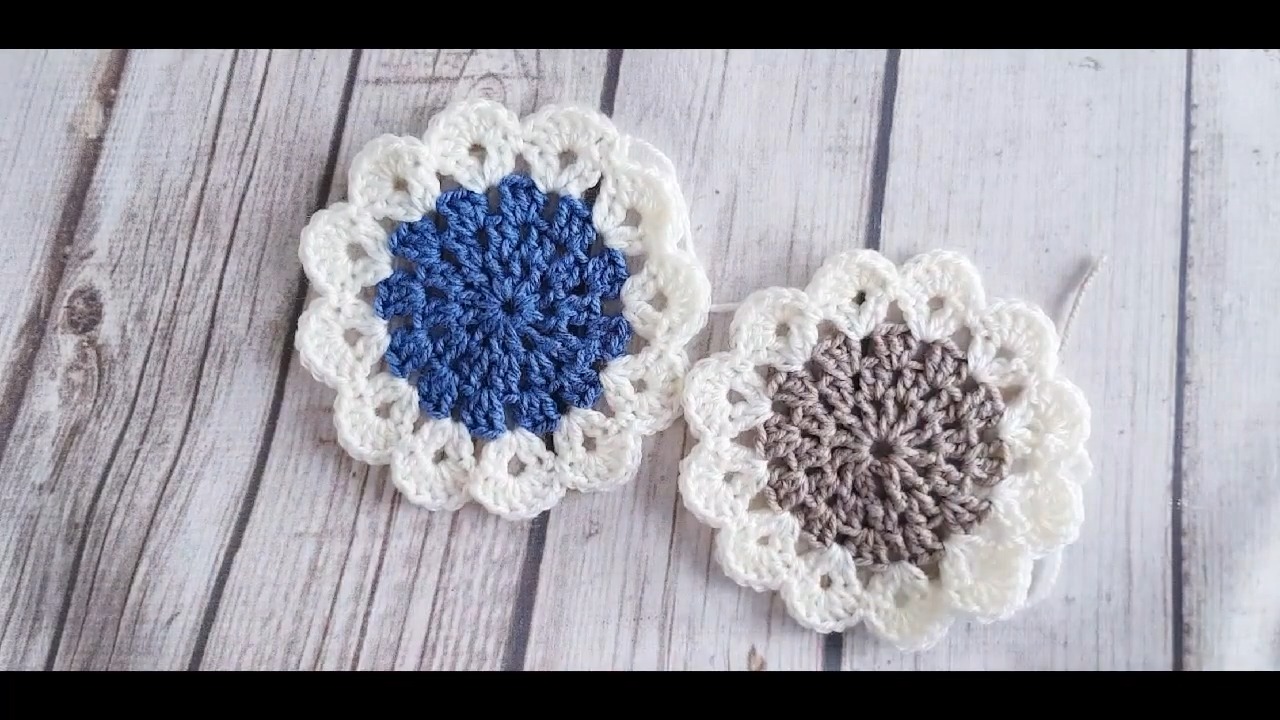 Stylish and Easy Crochet Coaster Tutorial