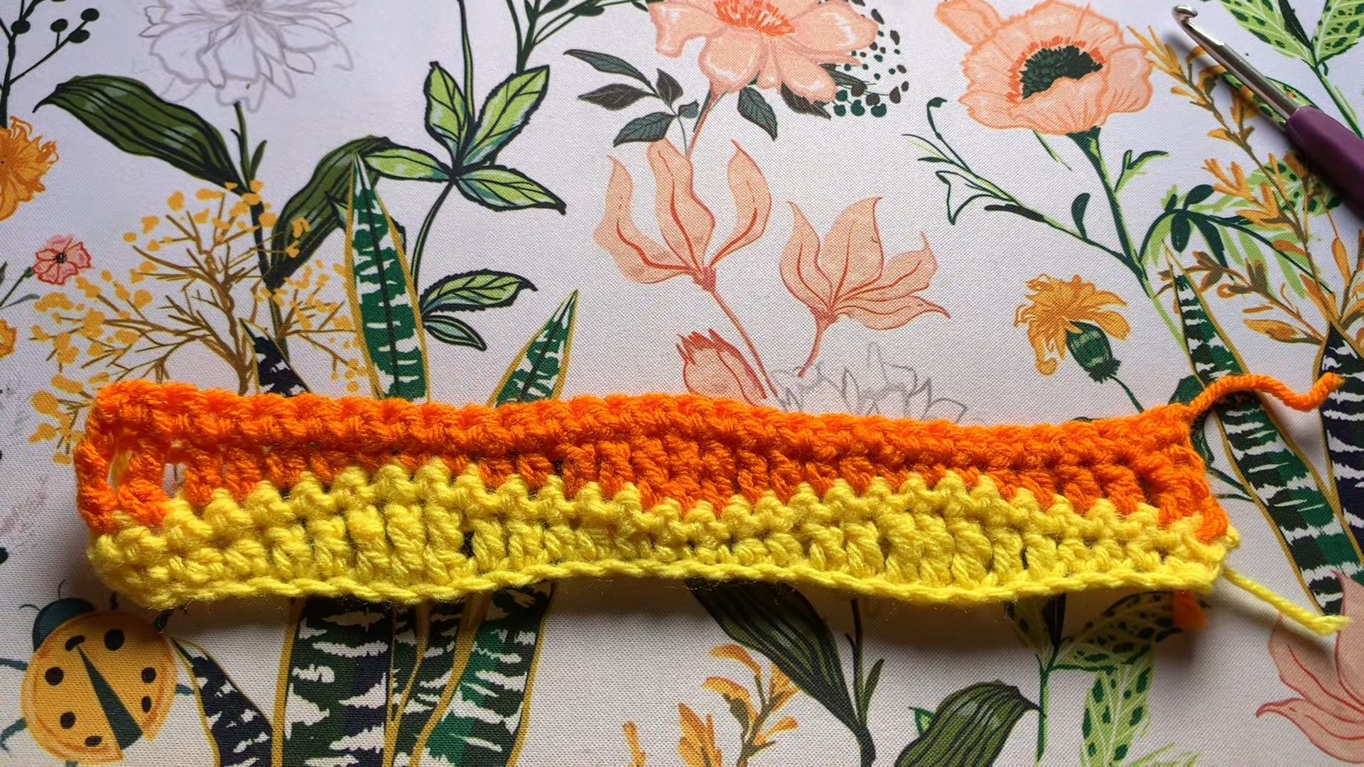 Learn to Crochet the Long Wave Stitch
