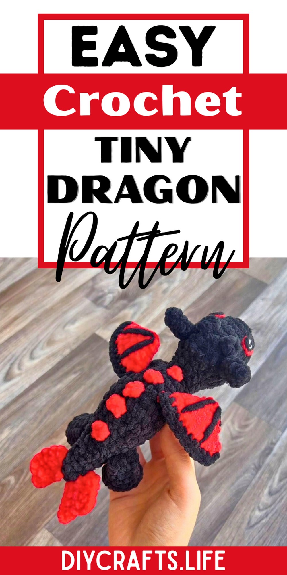 Charming Crochet Tiny Dragon Amigurumi Pattern