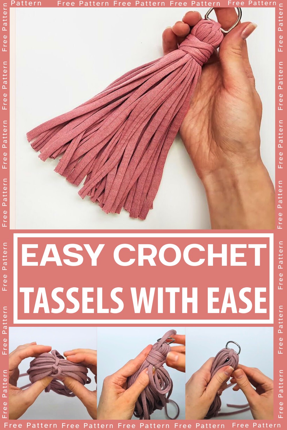 Create Stylish Crochet Tassels with Ease