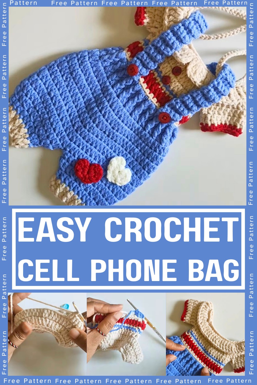 Crochet Cell Phone Bag – A Fun & Trendy Pattern