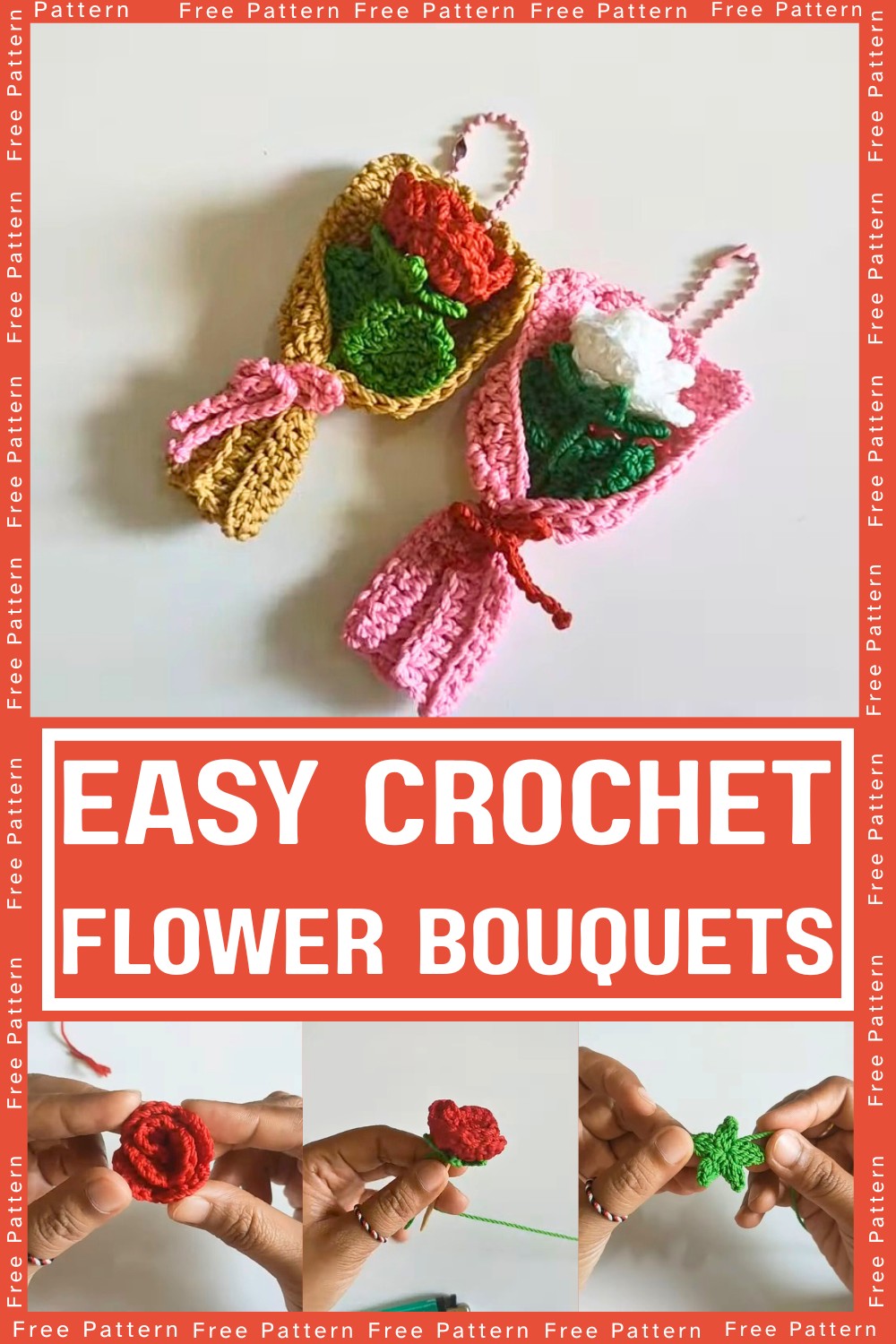 Crochet Flower Bouquets – Easy and Stunning Pattern Guide