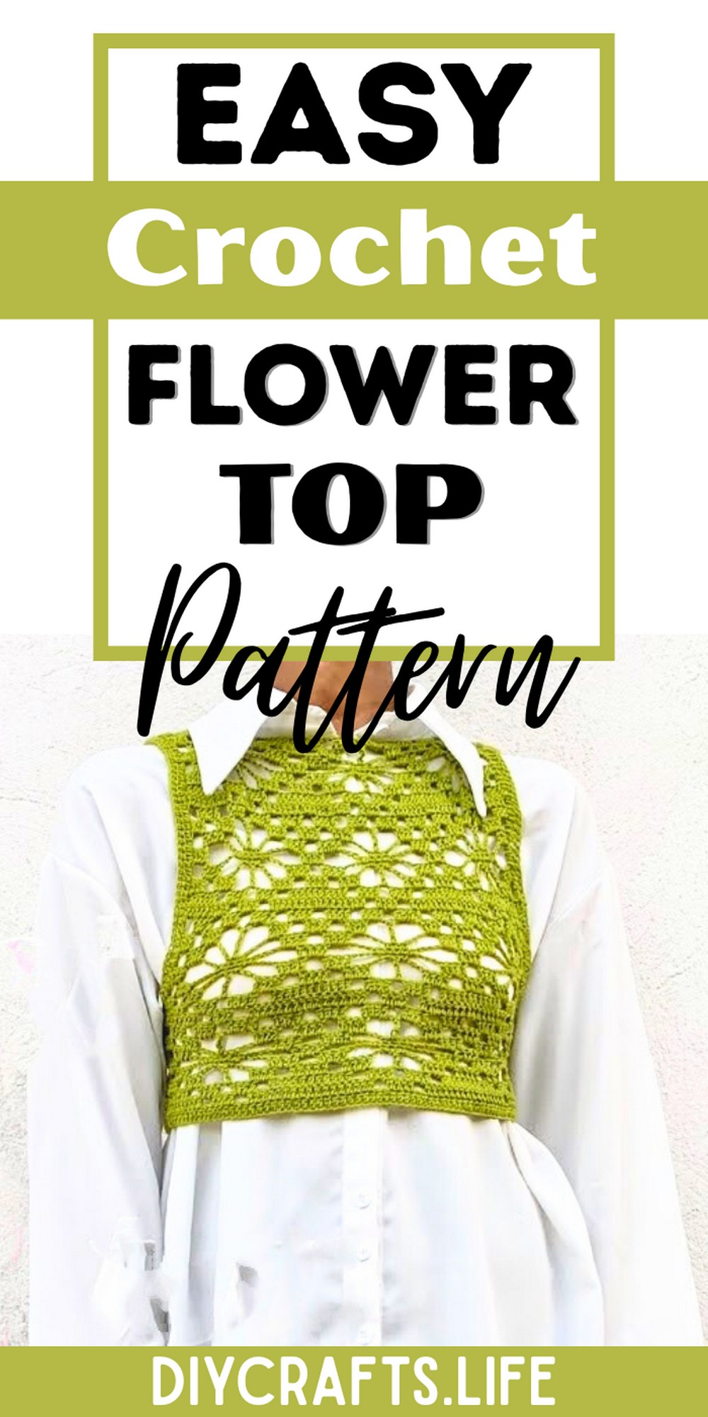 Crochet Flower Top Pattern and Techniques
