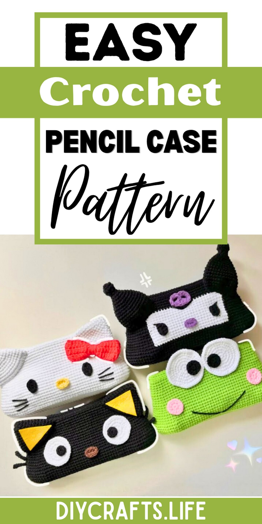 Crochet Your Own Adorable Pencil Case