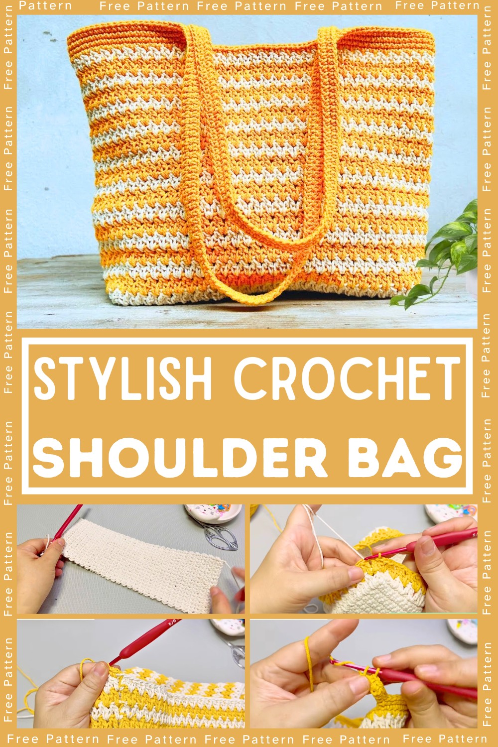 Crochet a Unique Shoulder Bag Pattern