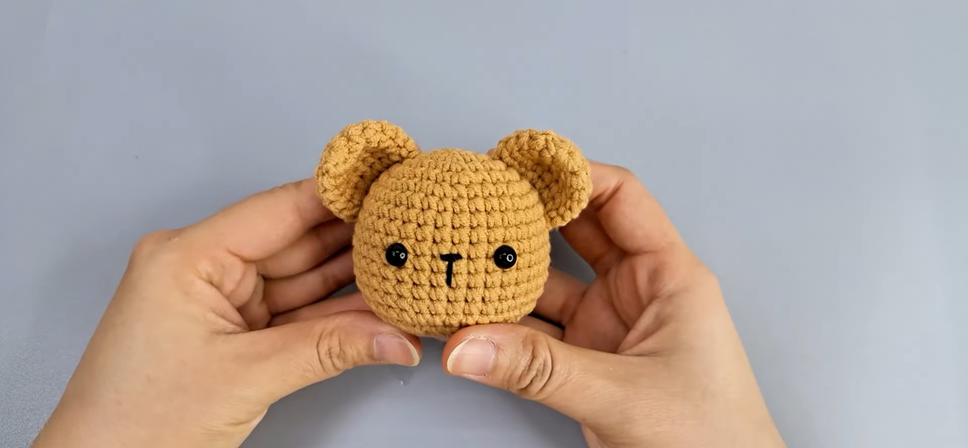 Crochet Bear Basket