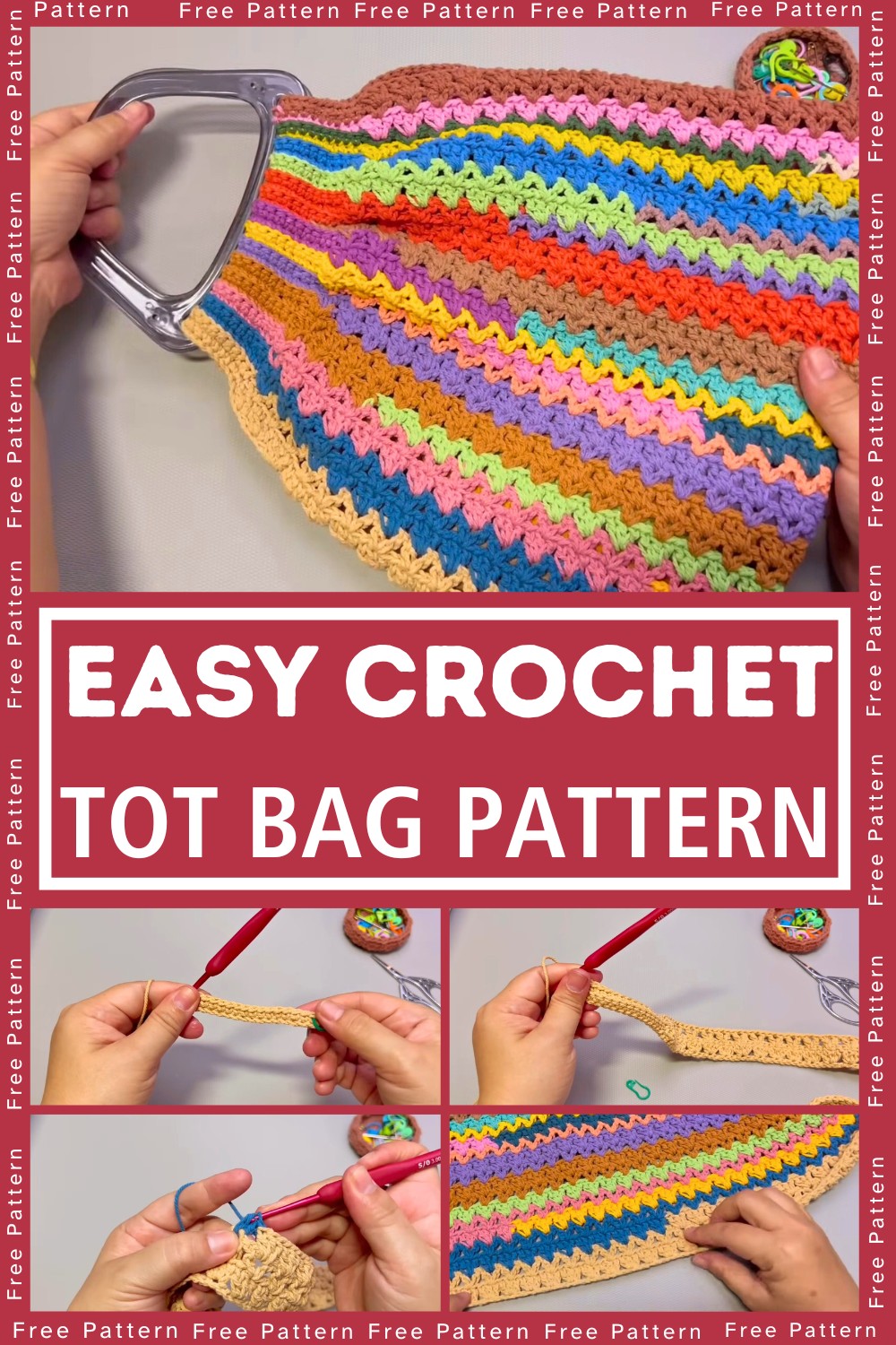 Easy Crochet Tot Bag Pattern