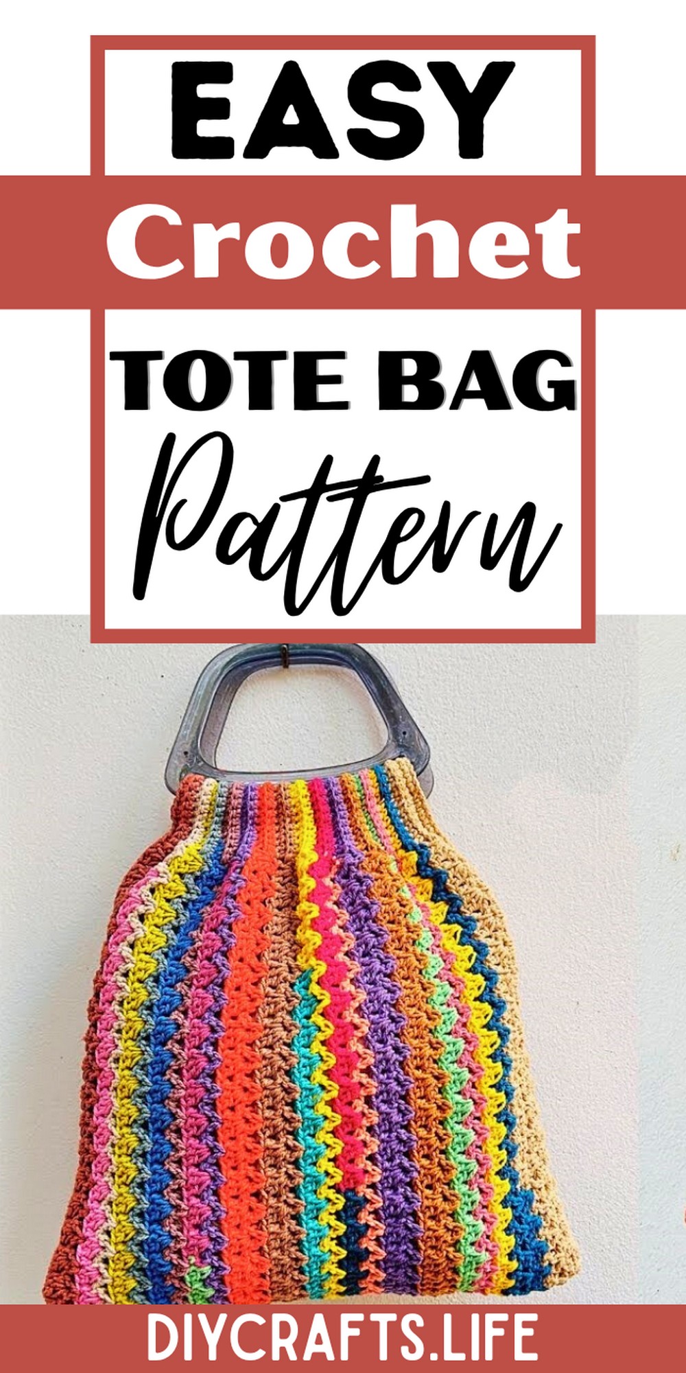 Easy Crochet Tote Bag Pattern