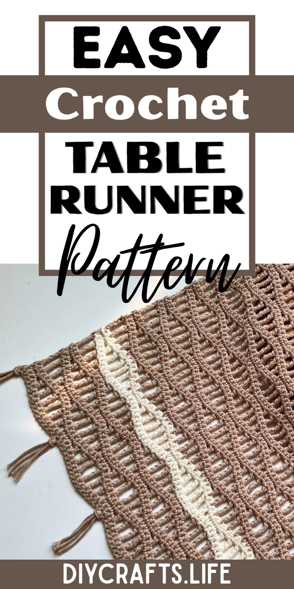 Elegant Crochet Table Runner Pattern