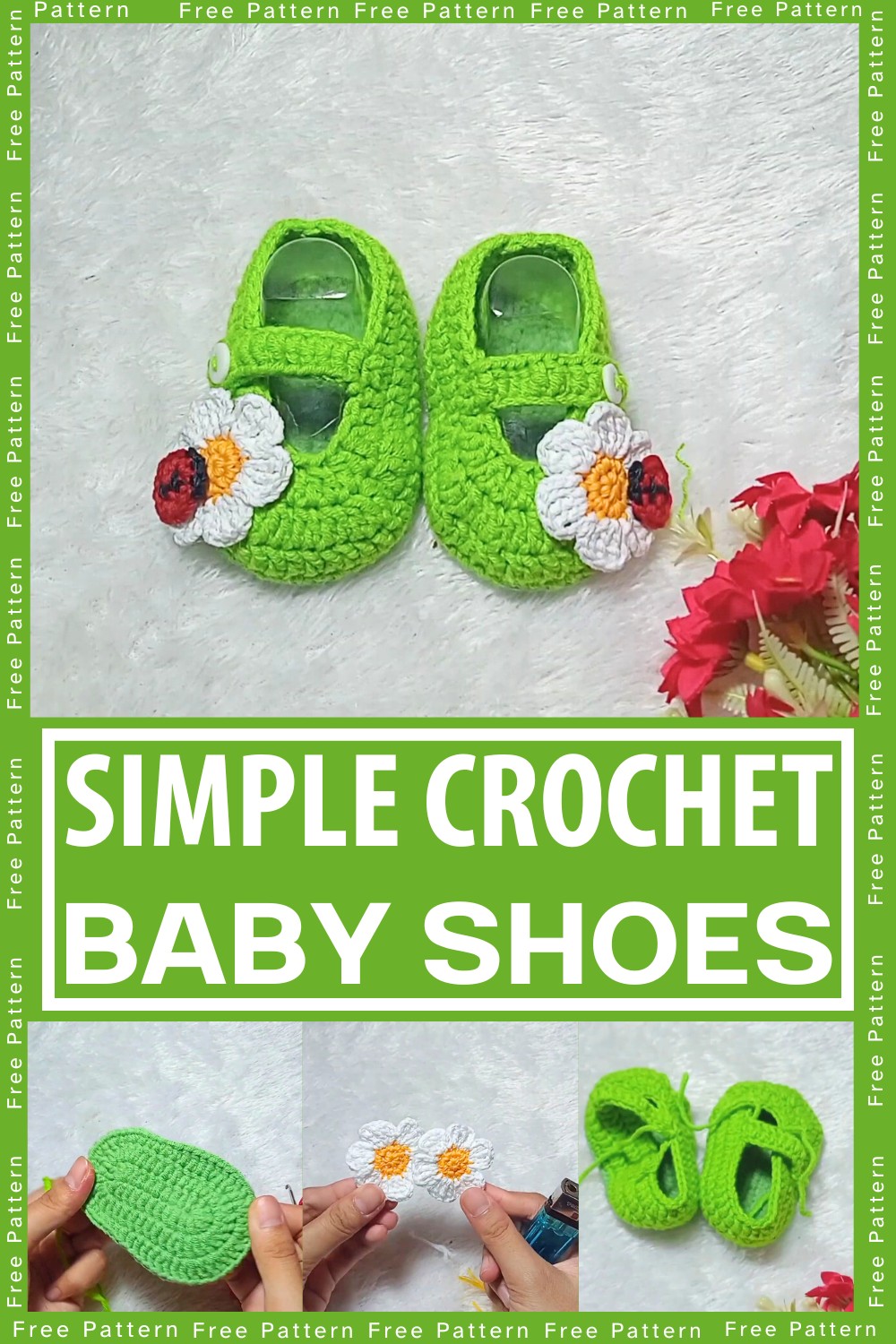 How to Crochet Adorable Baby Shoes