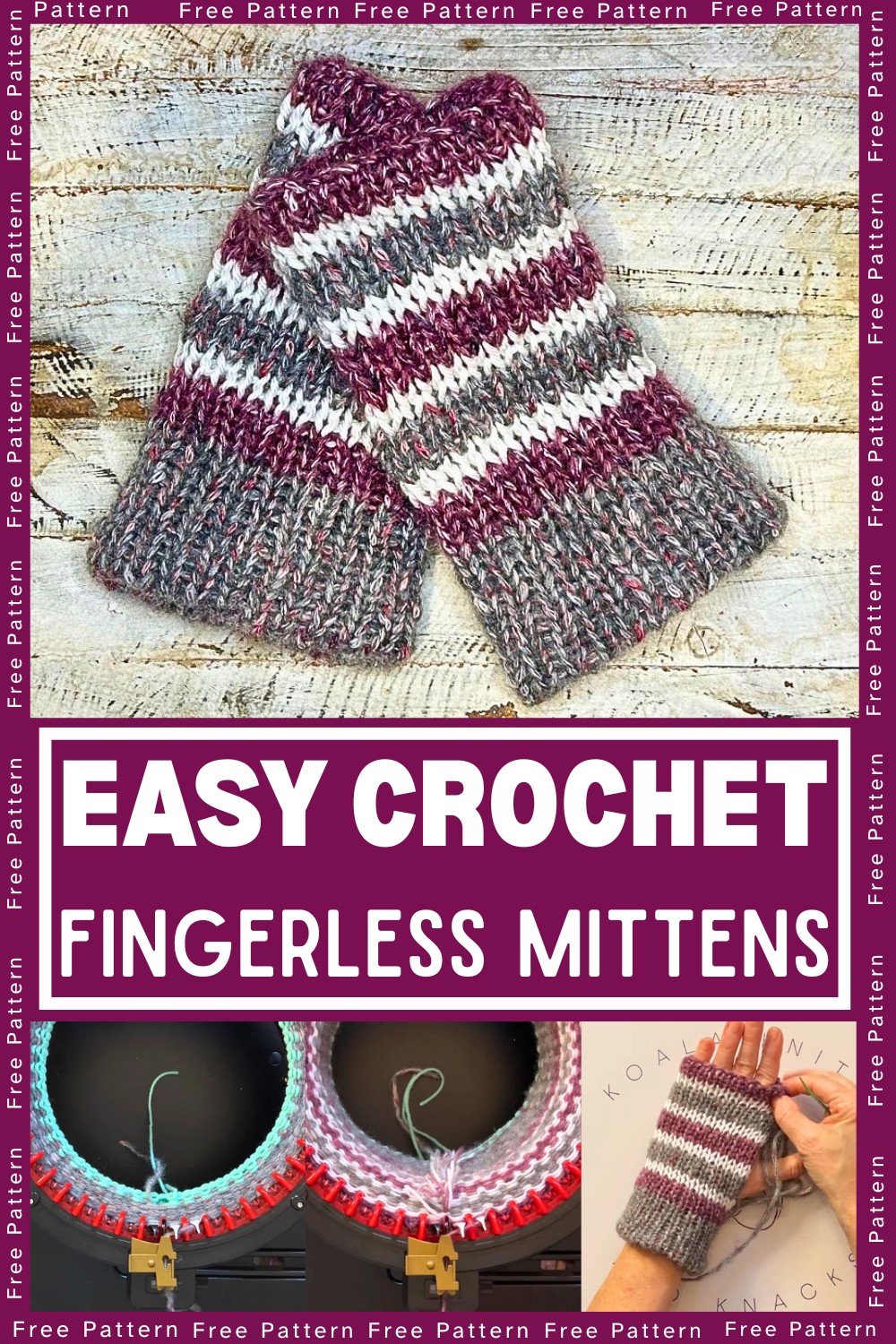 How to Make Beautiful Fingerless Mittens