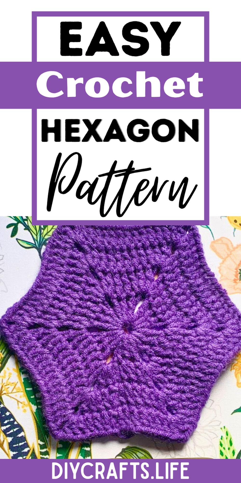 Learn to Crochet a Hexagon With Step-by-Step Guide
