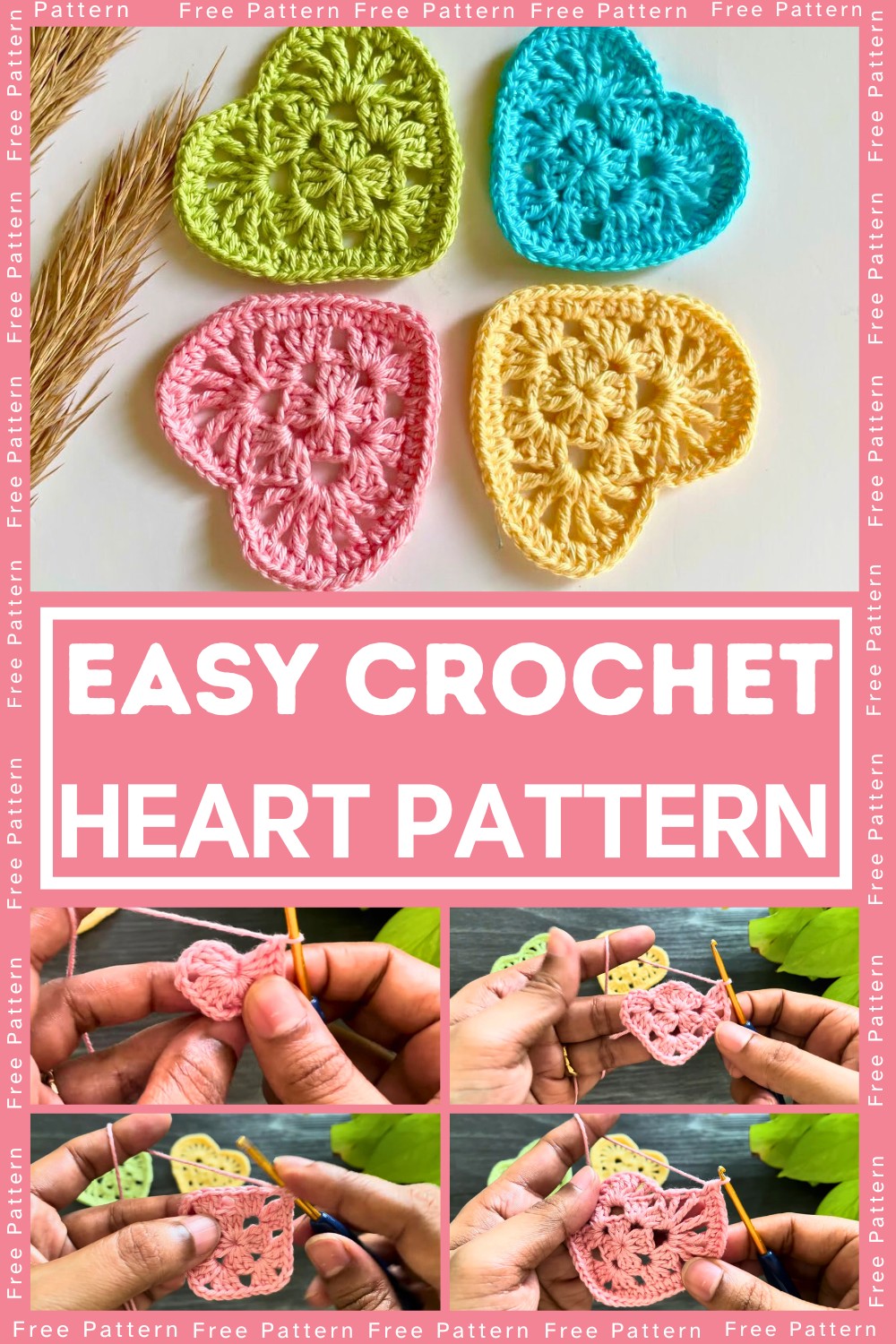 Quick Crochet Heart Pattern