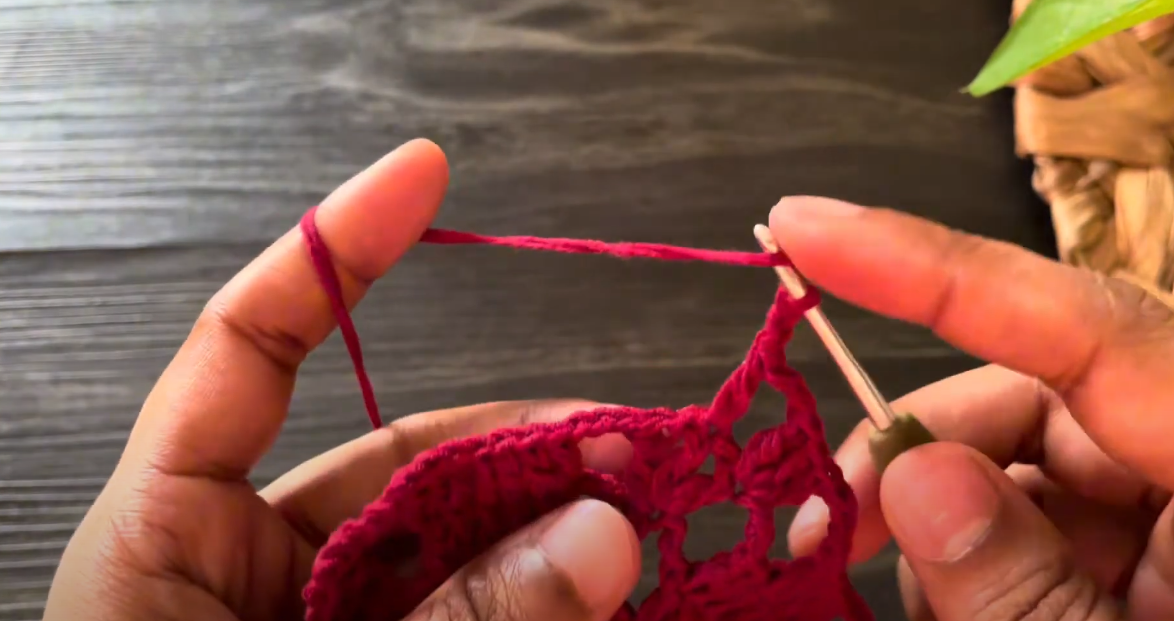 How to Crochet a Leafy Hexagon Cardigan