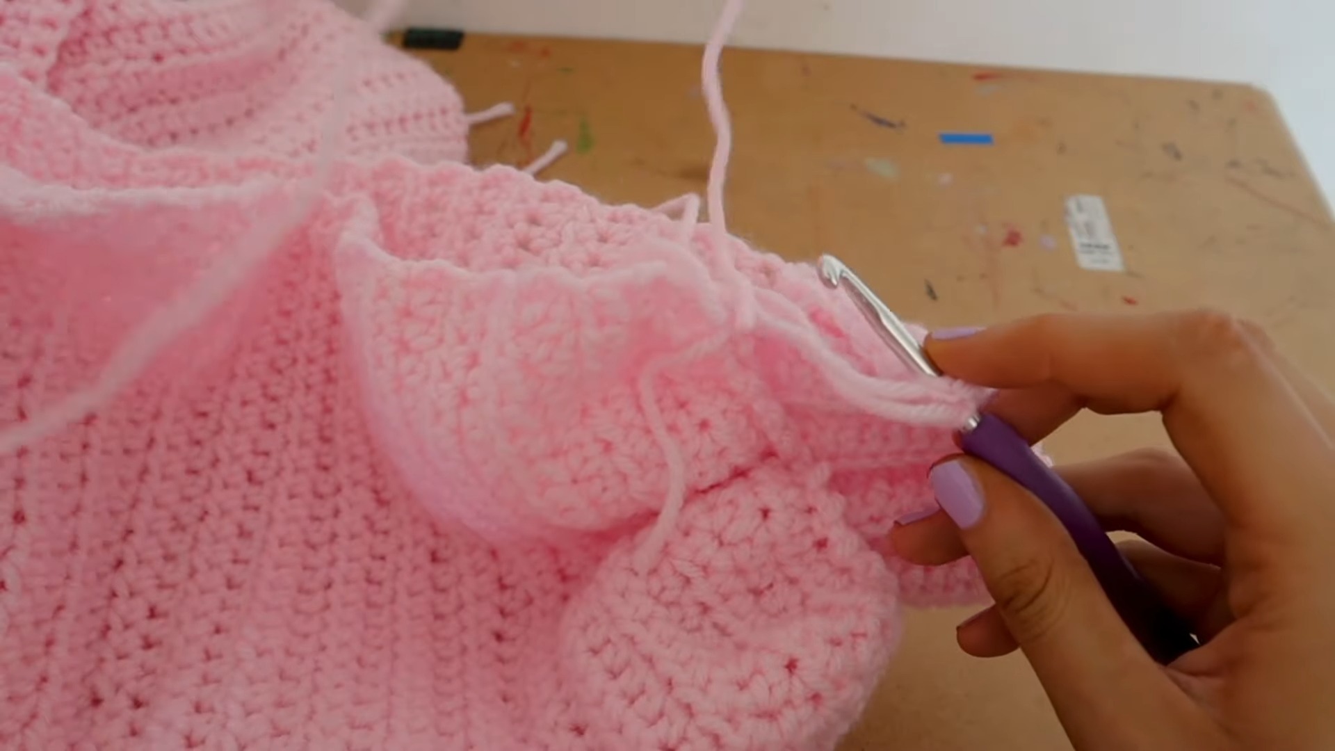 How to Crochet a Simple Balloon Sleeve Cardigan