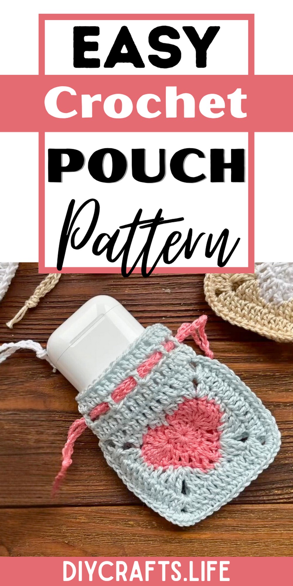 Stylish Crochet Pouch for Everyday Accessories