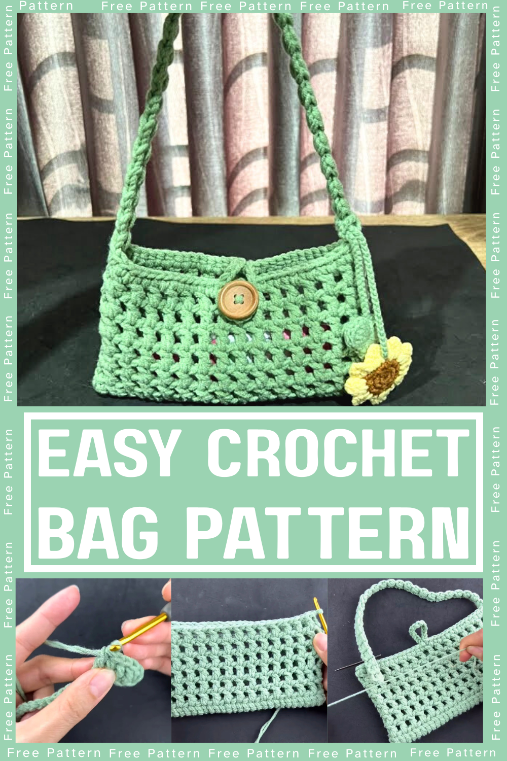 Stylish Handmade Crochet Bag for Everyday Use