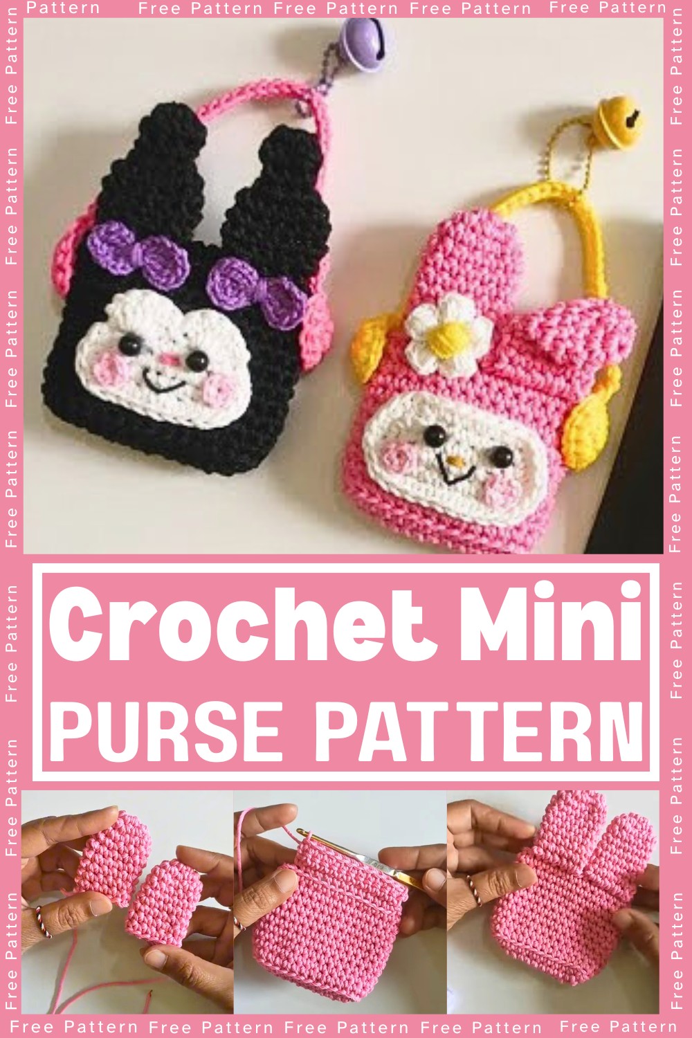 Stylish and Practical Mini Purse Crochet Pattern