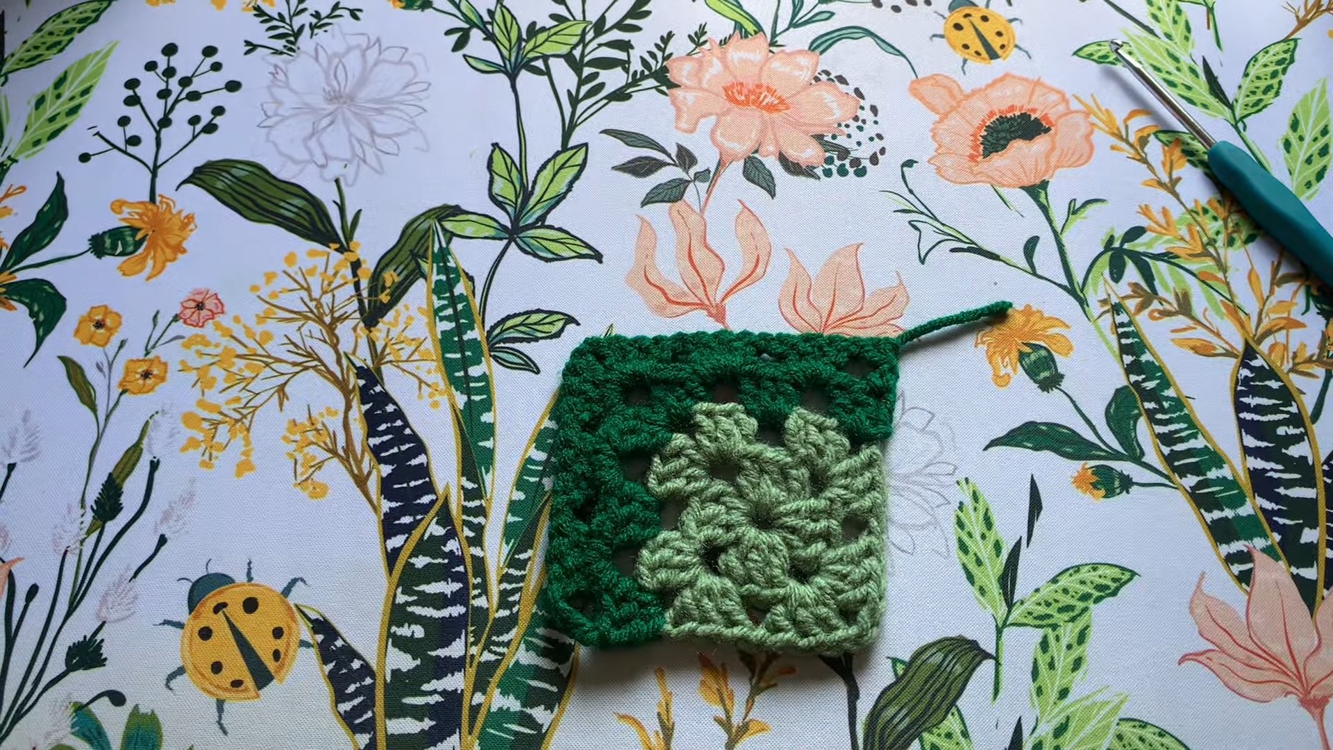 Learn to Crochet a Mitered Granny Square