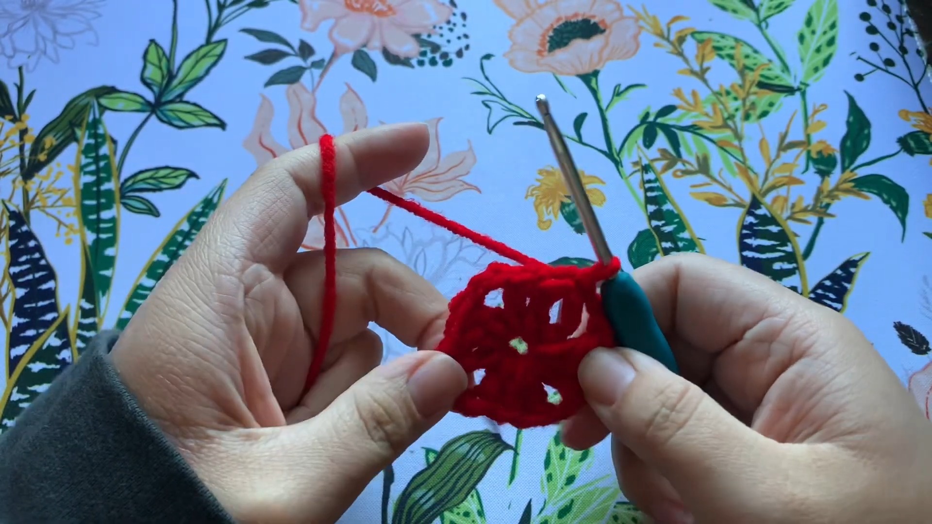 Easy Crochet Granny Heart Pattern