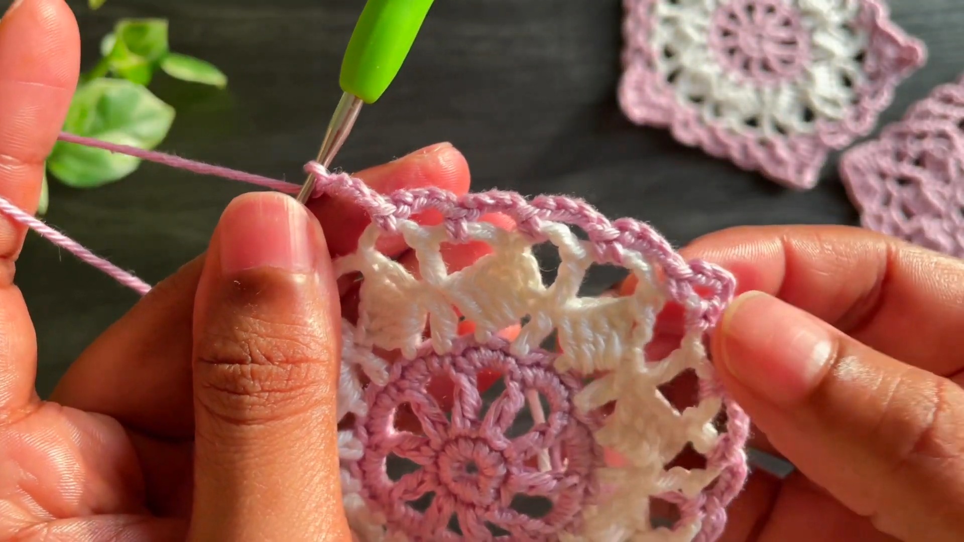 Crochet a Beautiful Lace Pentagon Collar Pattern