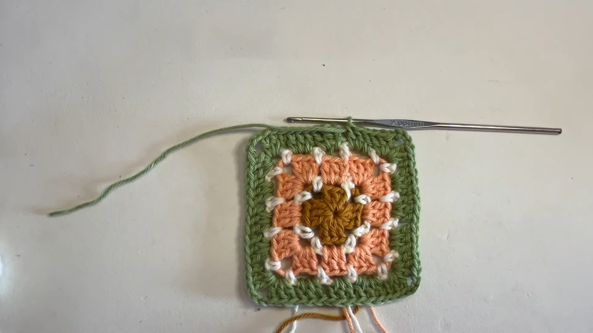 Crochet a Block Stitch Granny Square