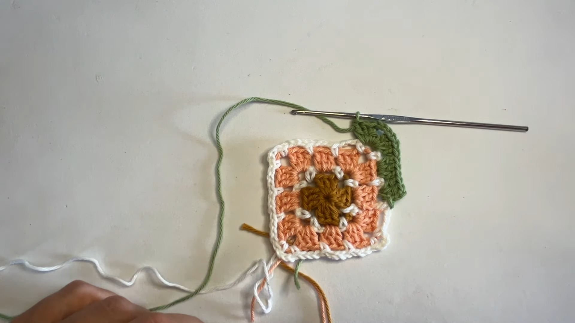 Crochet a Block Stitch Granny Square