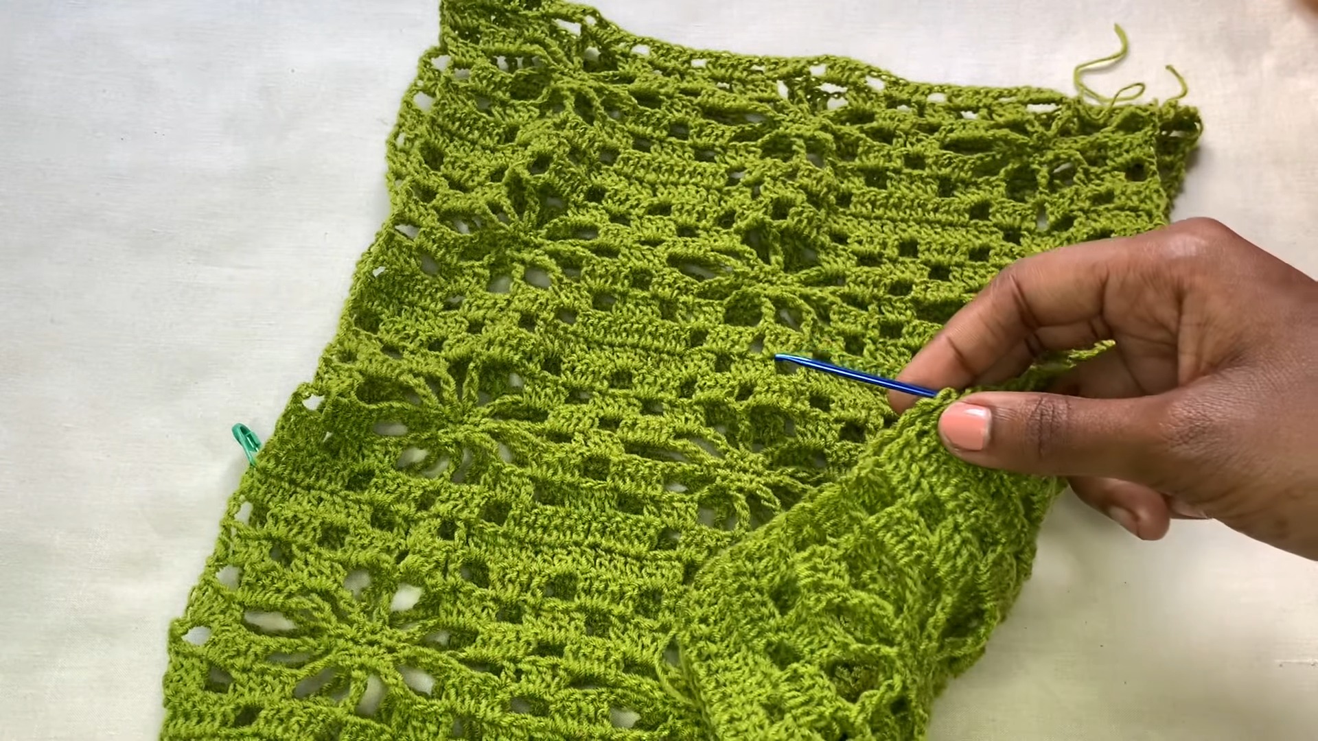Crochet Flower Top Pattern and Techniques