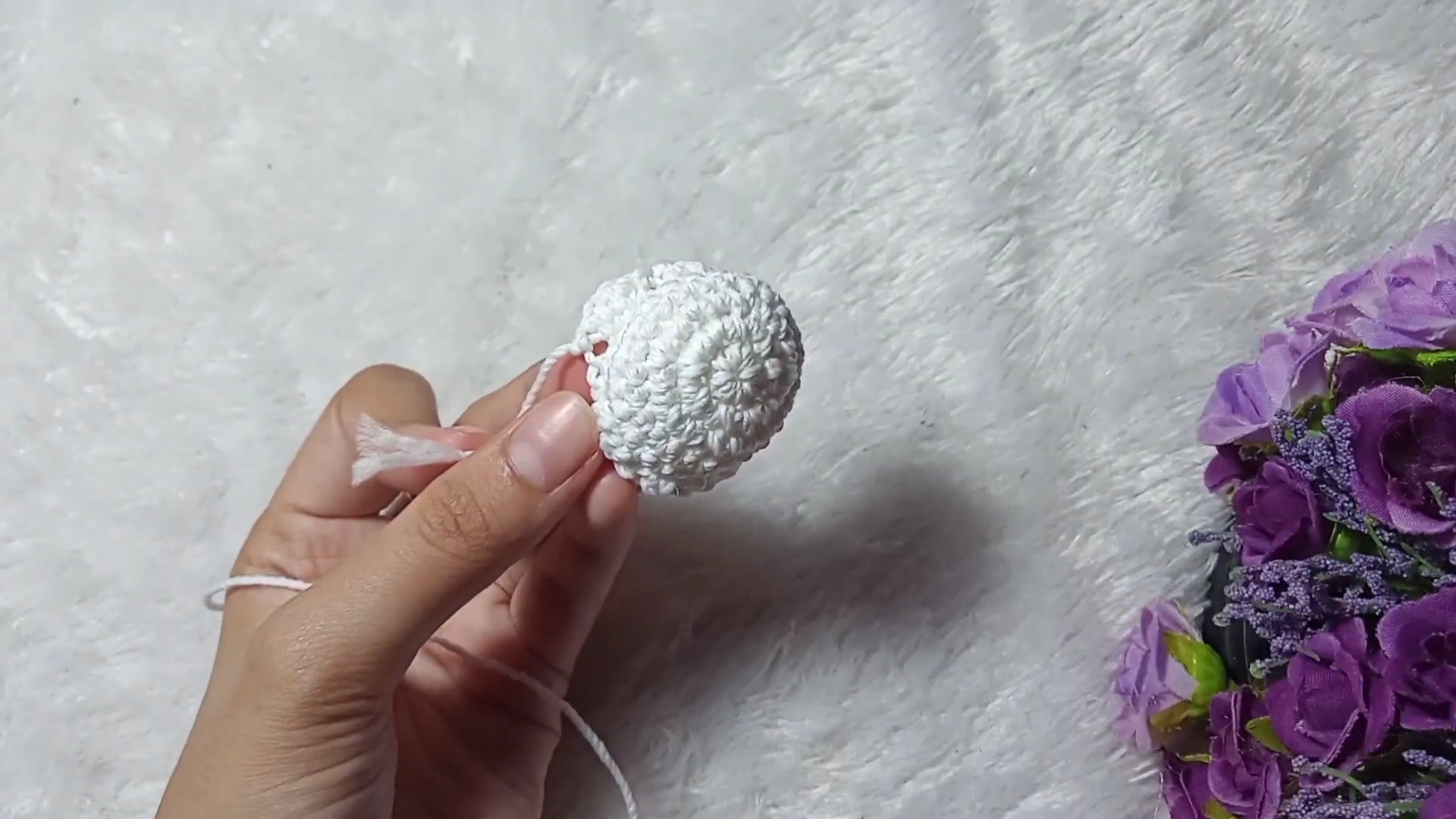 Cute and Functional Crochet Mini Ice Cream Keychain Tutorial