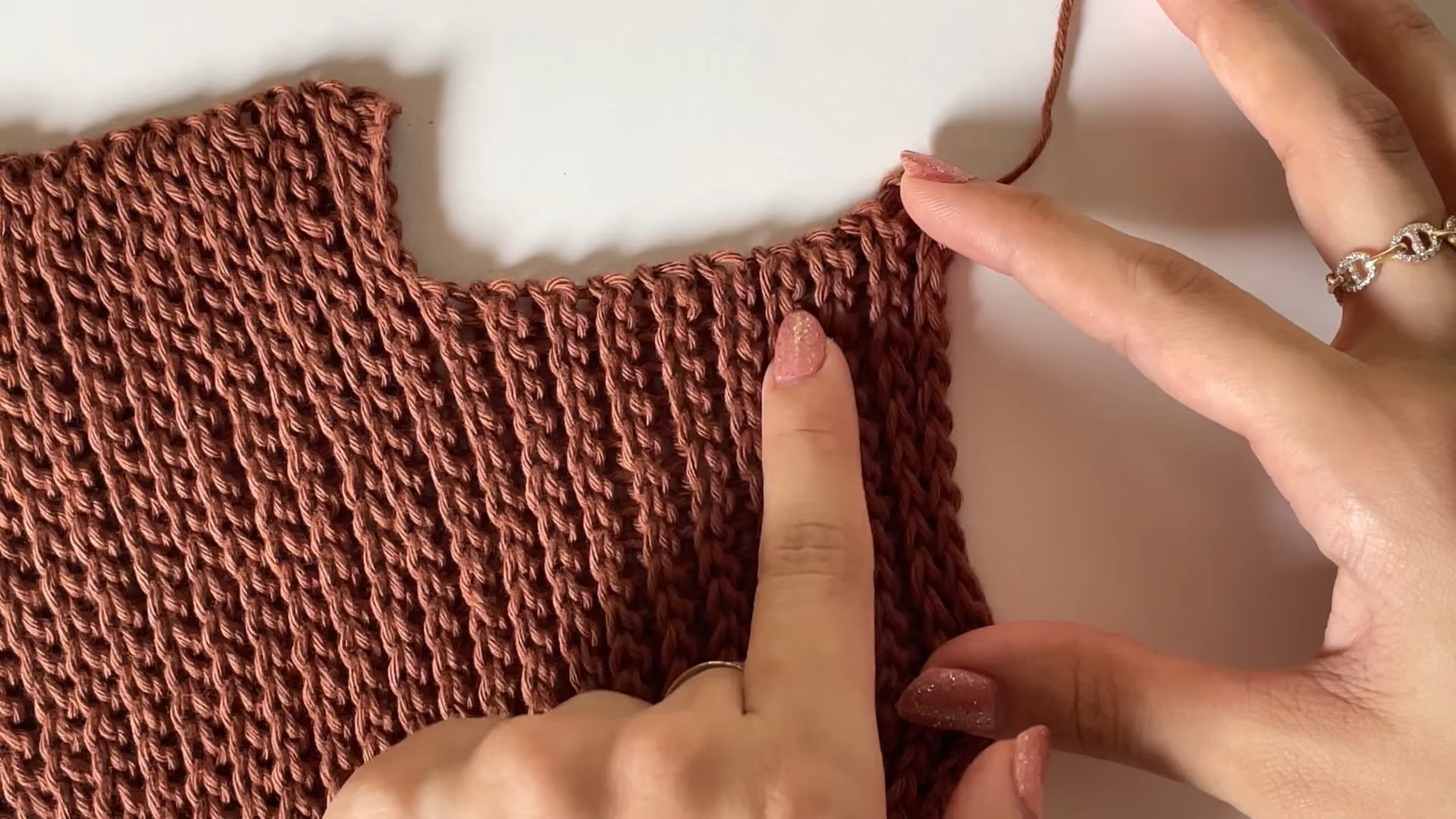 Step-by-Step Tutorial for Crochet Mock Neck Top