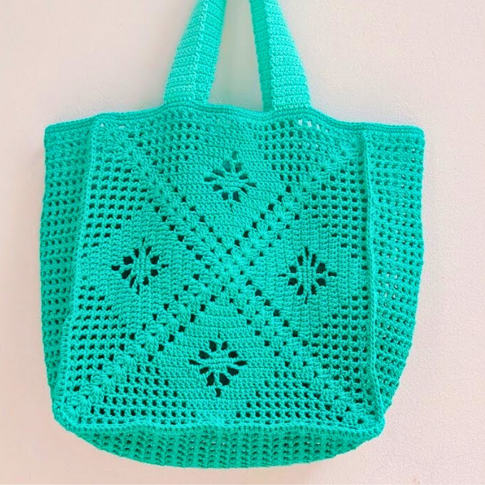 Easy Crochet Net Bag Pattern