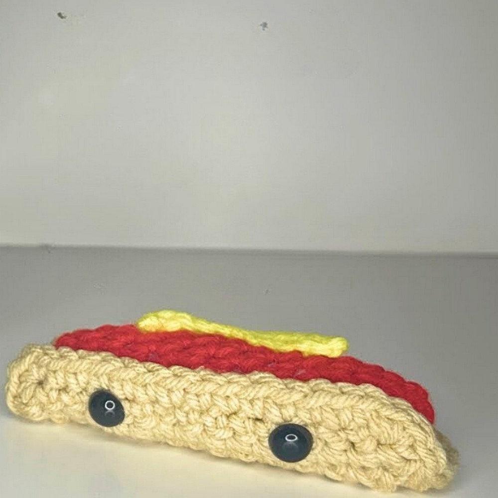 Crochet Hot Dog Pattern