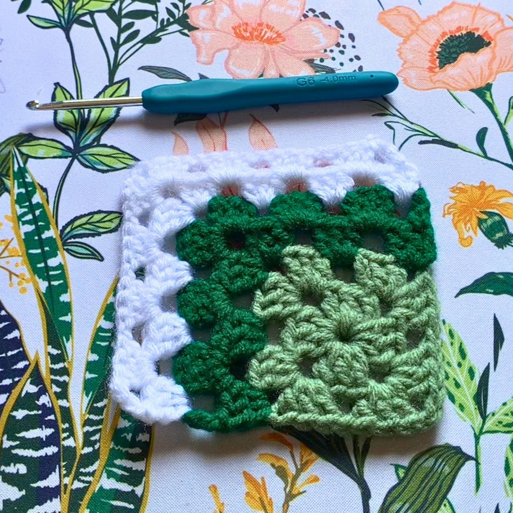 Learn to Crochet a Mitered Granny Square
