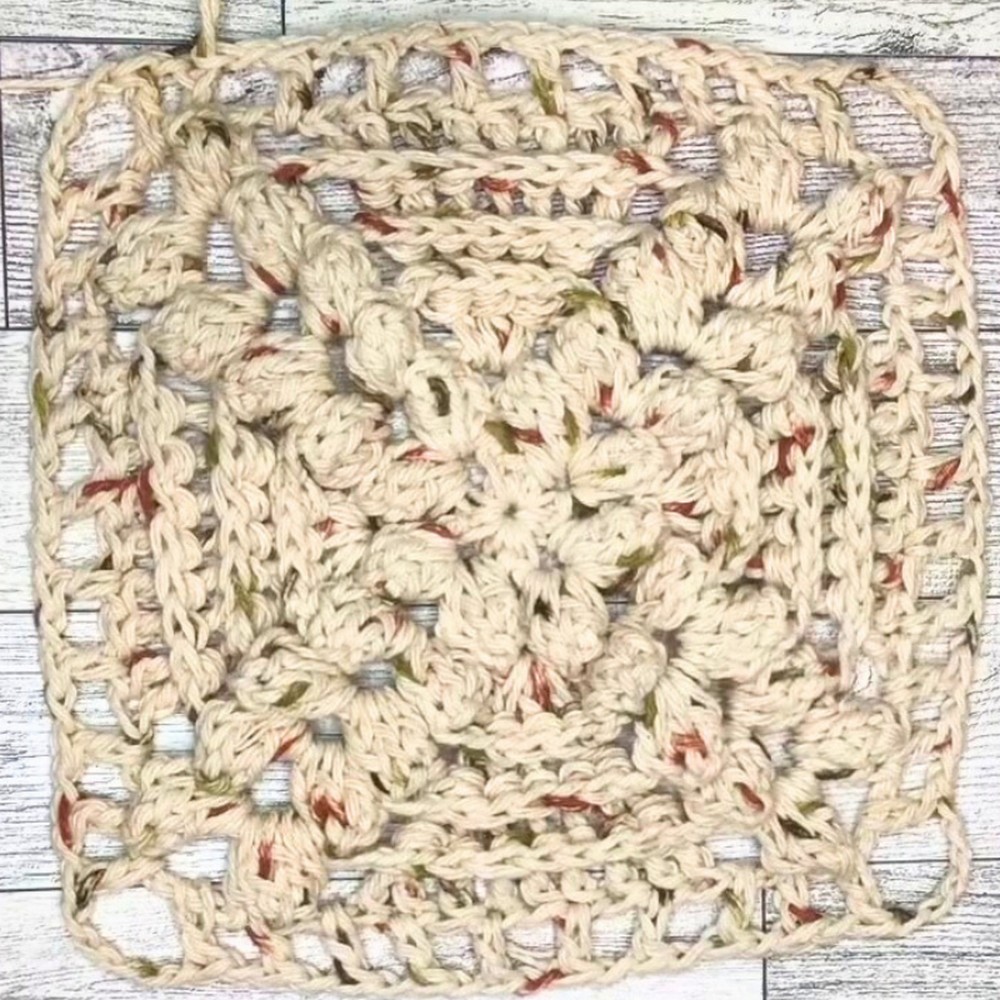 Crochet Textured Square