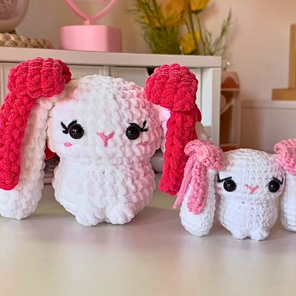 Crochet Bunny with Bow