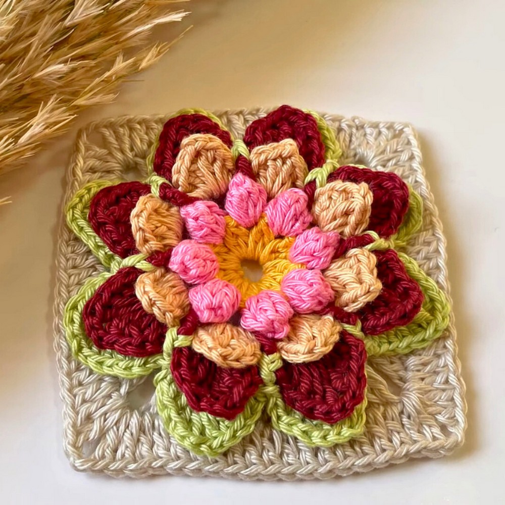 Crochet a Beautiful Water Lily Flower Pattern