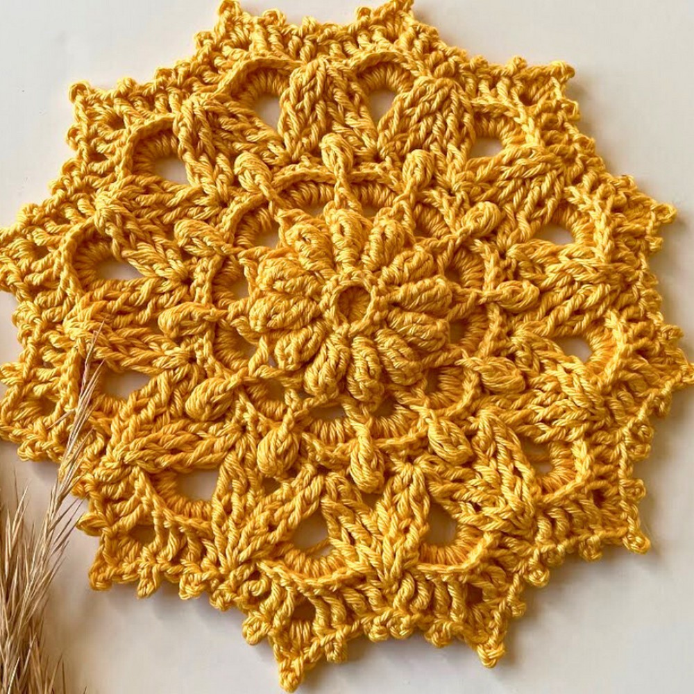 Crochet Amazing Floral Mandala Pattern