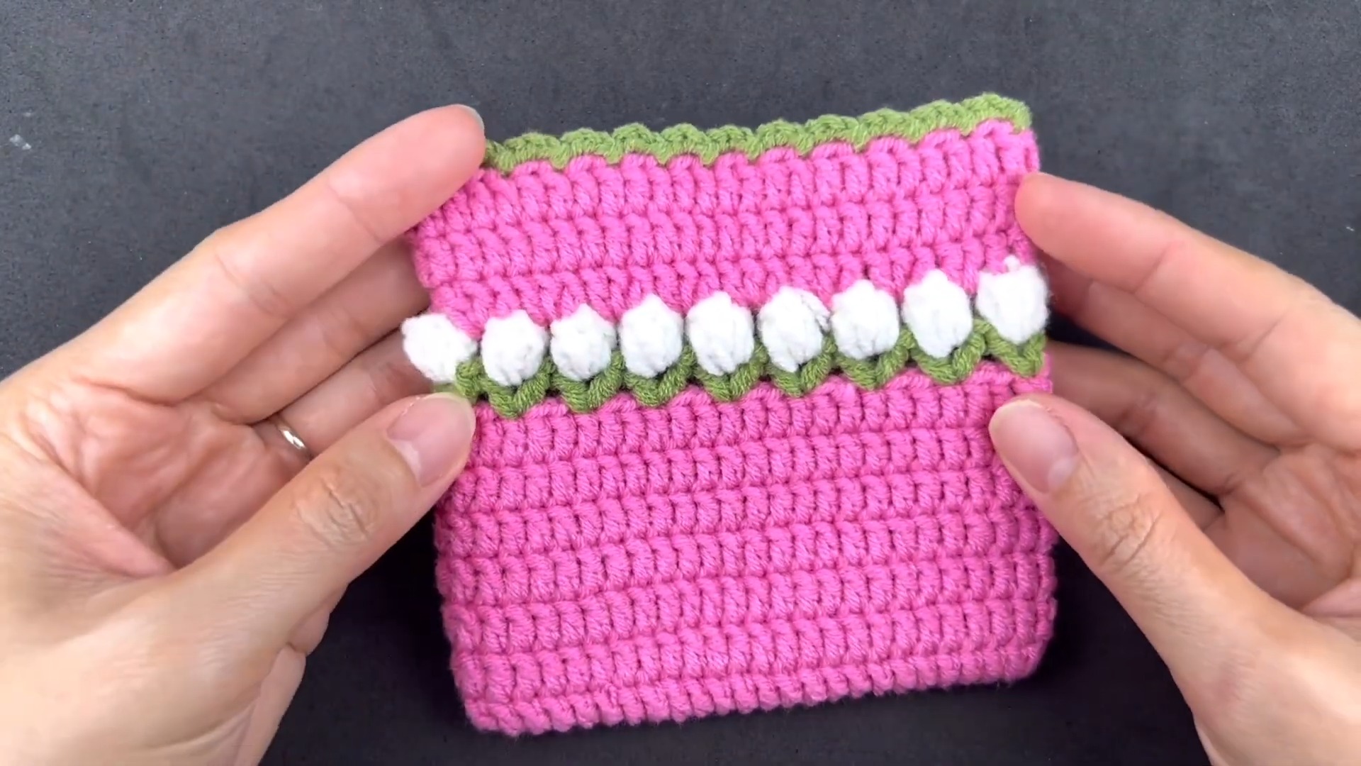 Crochet a Stylish, Functional Drawstring Bag Pattern