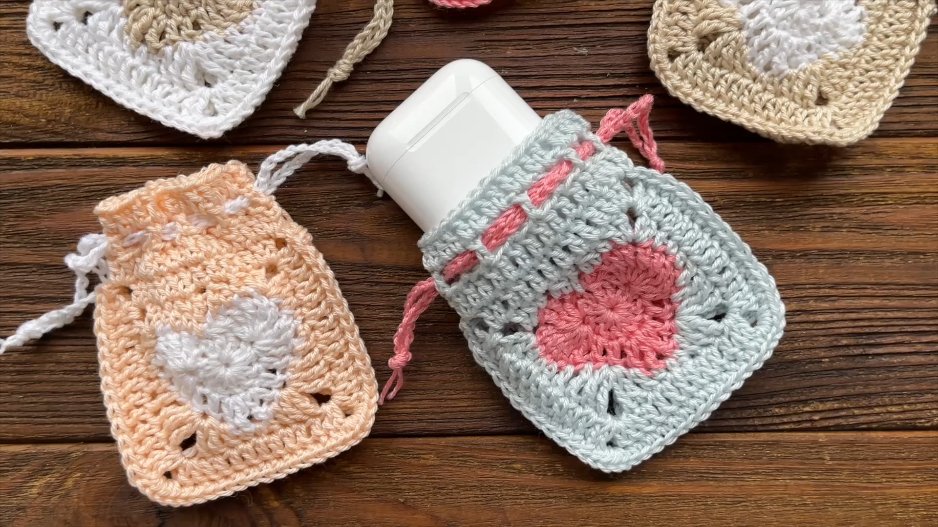Stylish Crochet Pouch for Everyday Accessories