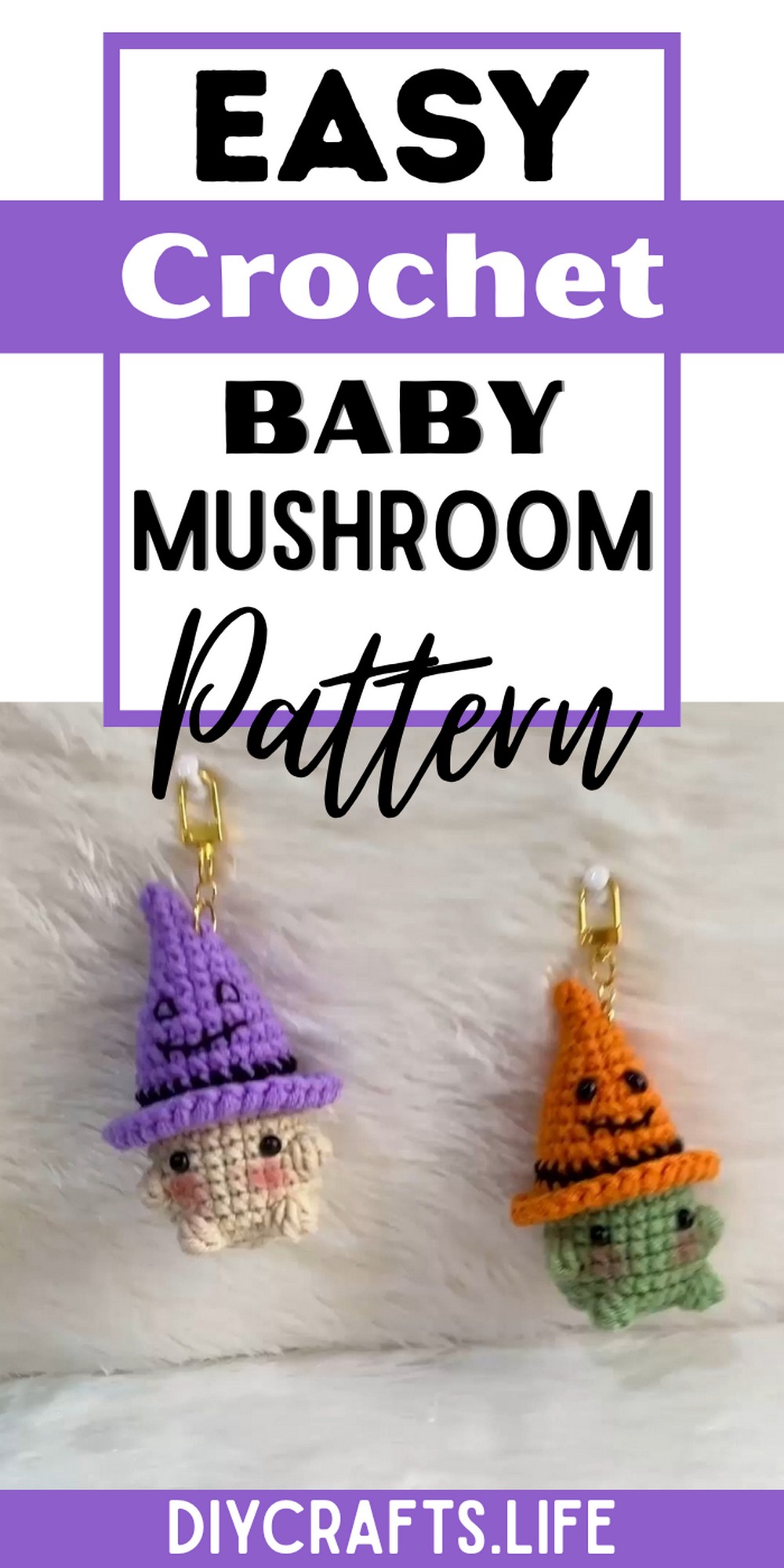 Create a Whimsical Crochet Baby Mushroom with Ease