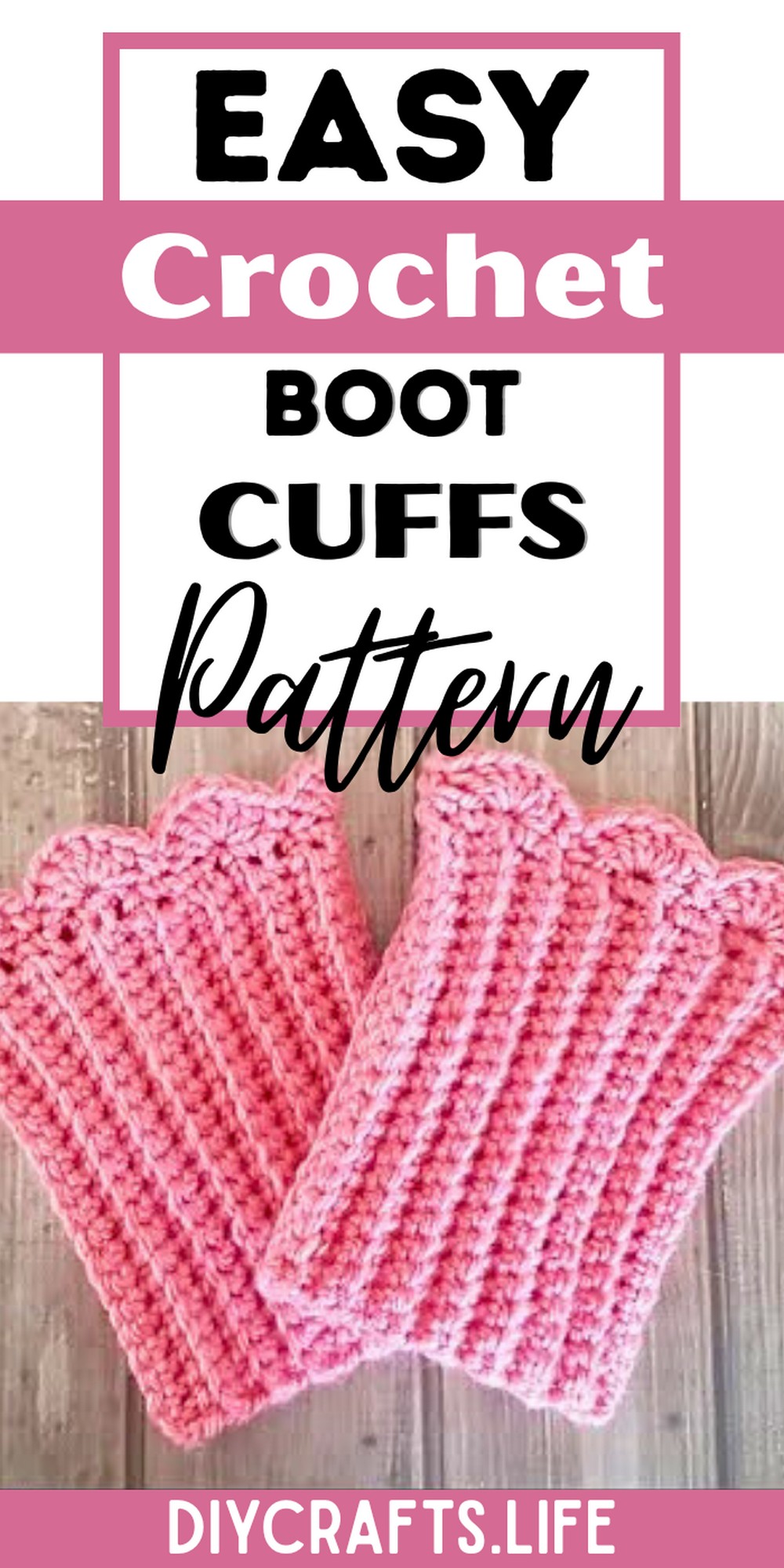 Crochet Boot Cuffs