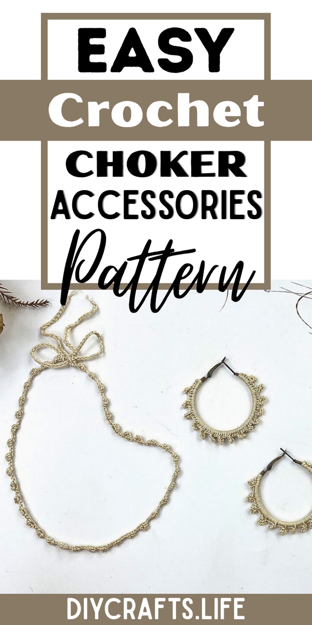 Crochet Choker Accessories
