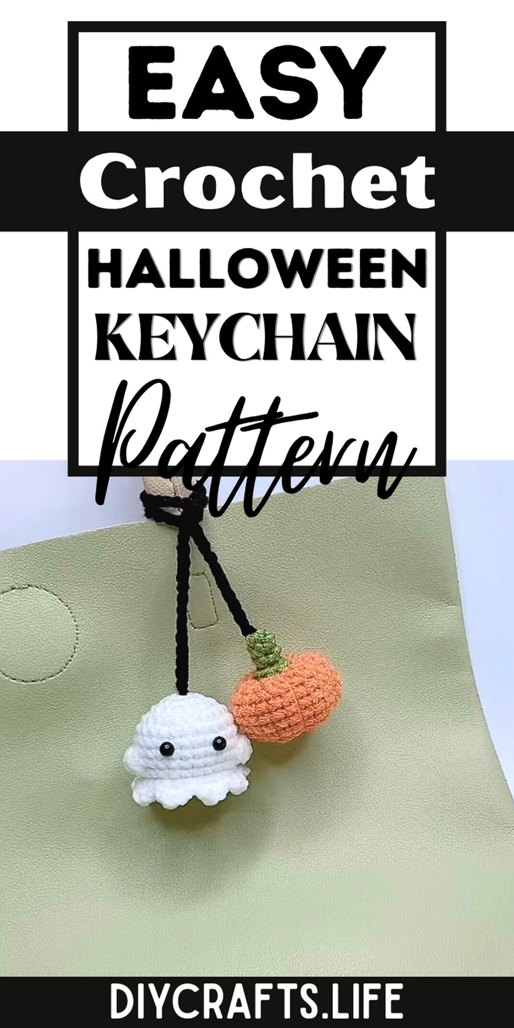 Crochet Halloween Keychain Pattern for Seasonal Decor