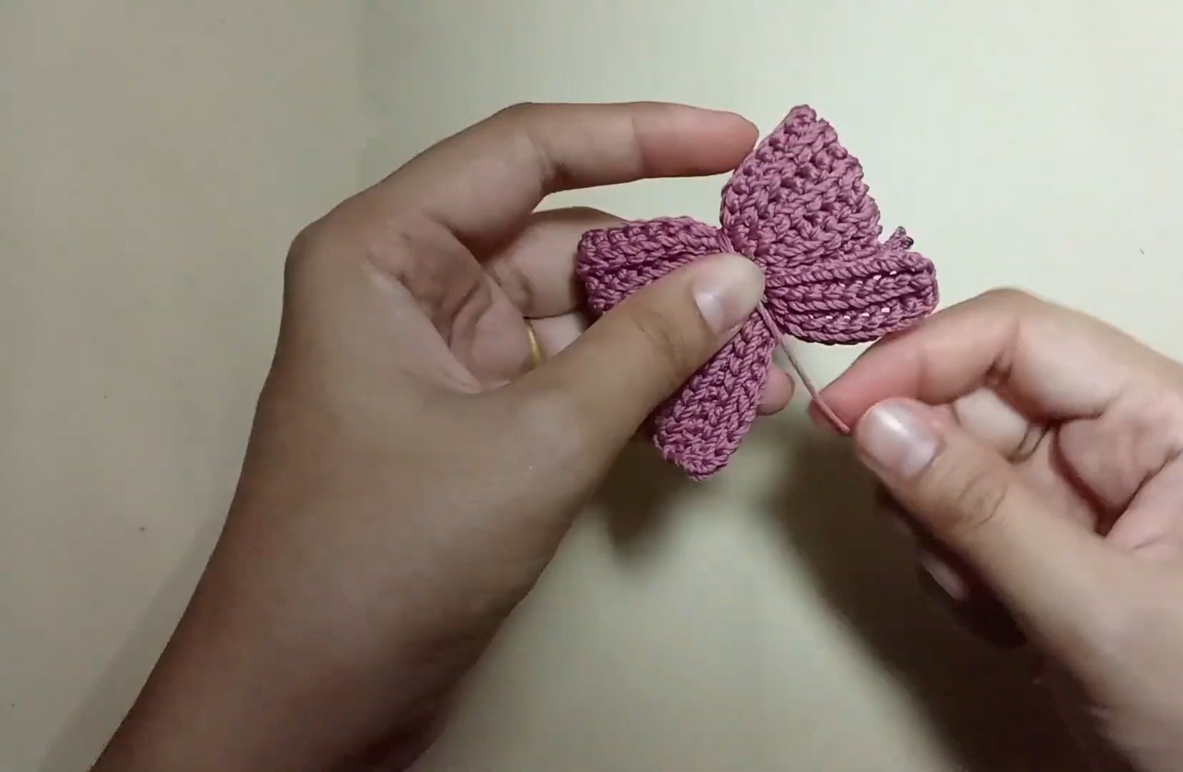 Stylish Crochet Bow Tie Tutorial